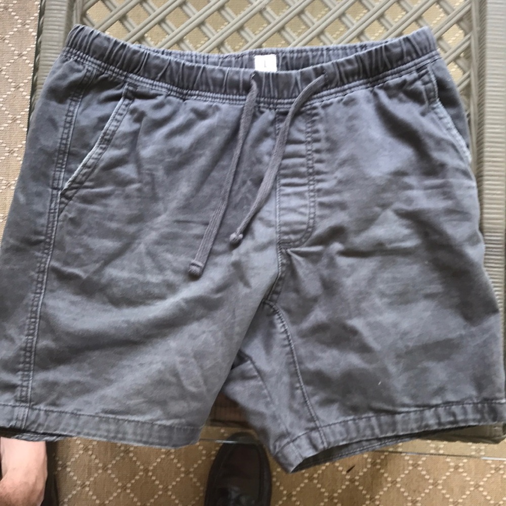 Abercrombie & Fitch grey jogger shorts